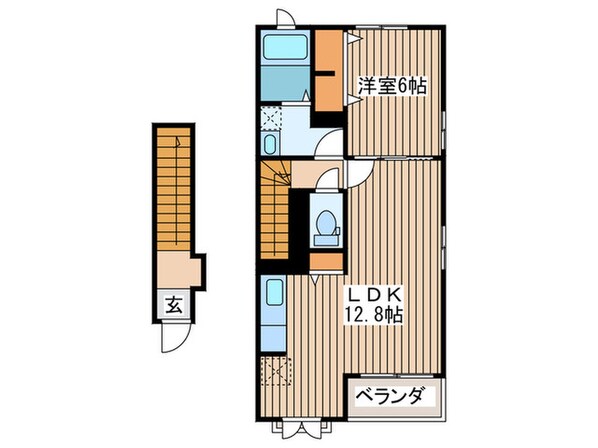 レジデンス神明参番館の物件間取画像